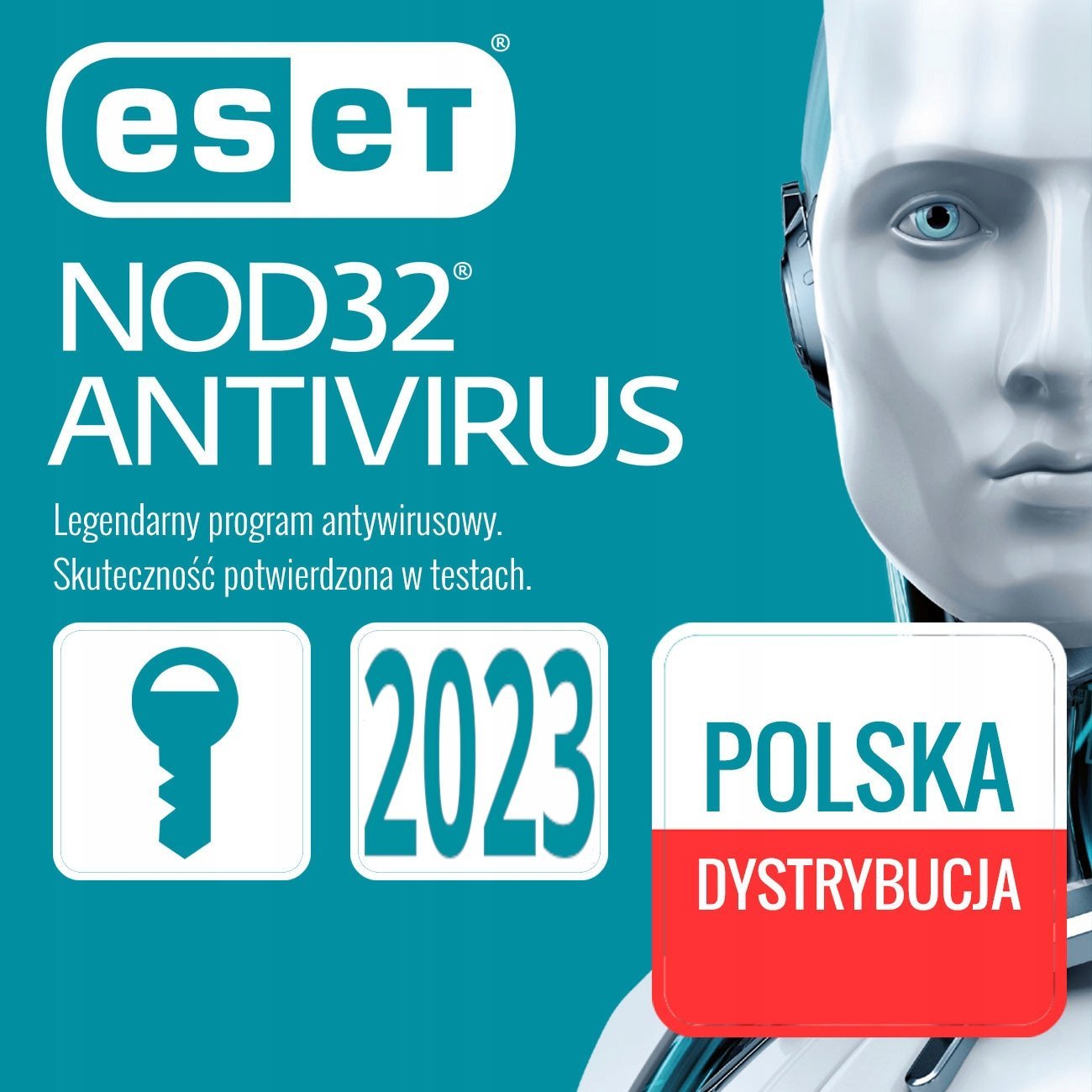 ESET Oprogramowanie ESET NOD32 Antivirus BOX 5U 12M przedłużenie