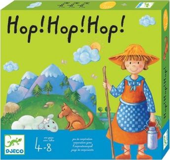 Djeco Gra planszowa Hop! Hop! Hop! Pastuszek i Owce