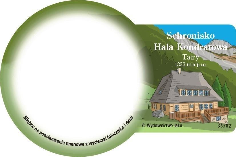 Wydawnictwo Jako Magnes lodówkowy - Schronisko Hala Kondratowa
