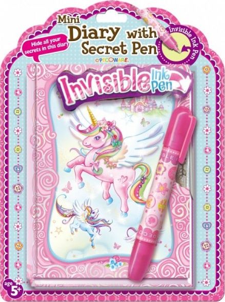 Pulio Pecoware Pamiętnik z niewidzialnym długopisem Jednorożec