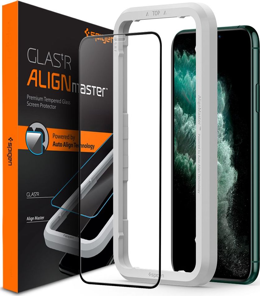Spigen Szkło hartowane ALM GLASS FC iPhone11 Pro Max