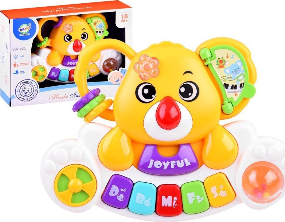 Jokomisiada Kolorowe PIANINKO organki odgłosy zwierząt ZA3865