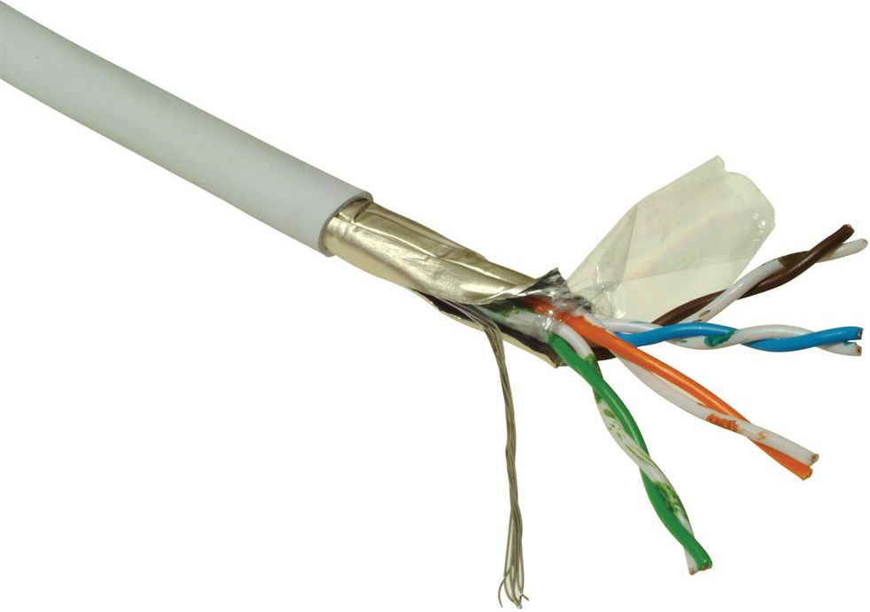 Solarix kabel instalacyjny CAT5e, FTP, PVC, linka 305m, box (SXKL-5E-FTP-PVC-GY)