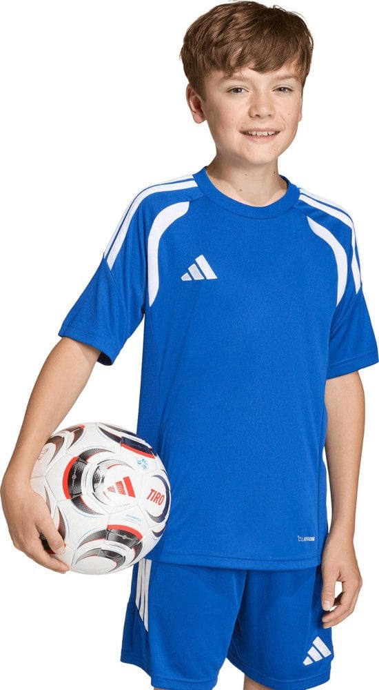Koszulka dla dzieci adidas Tiro 26 League Jersey niebieska KB1314 152cm