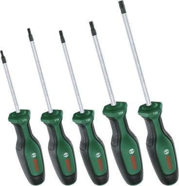 Bosch Zestaw wkrętaków 5 szt. Torx 1600A02BX6