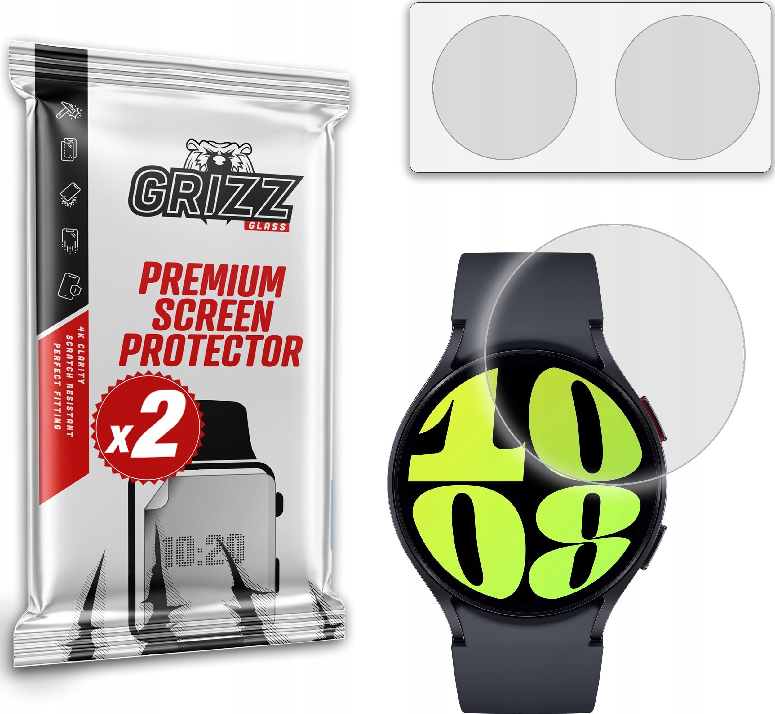 GrizzGlass Folia matowa GrizzGlass PaperScreen Samsung Galaxy Watch 6 44mm