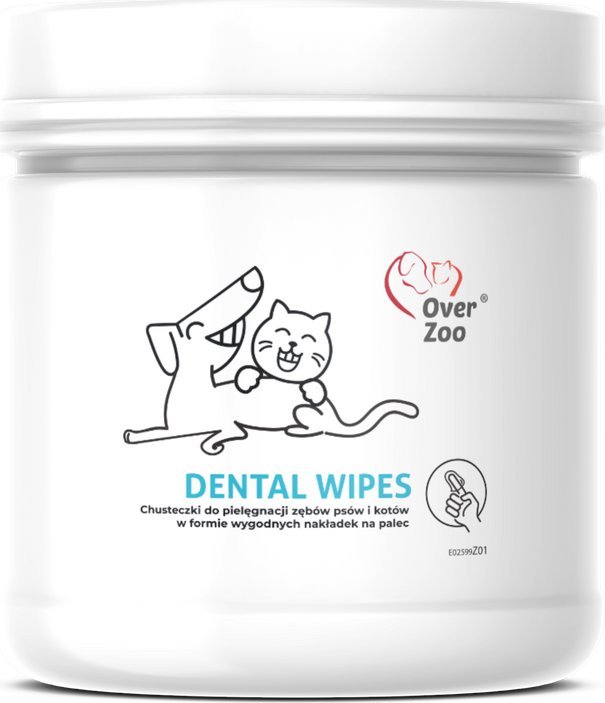 Over Zoo OVER ZOO Dental Wipes chusteczki do pielęgancji zębów 50szt
