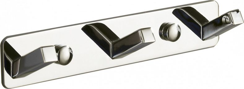 Mexen Uchwyt 3-hakowy 19 cmcm chrom