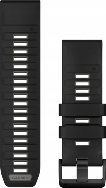 Garmin Garmin QuickFit-Armband 26 mm Silikon Schwarz/Kieselgrau