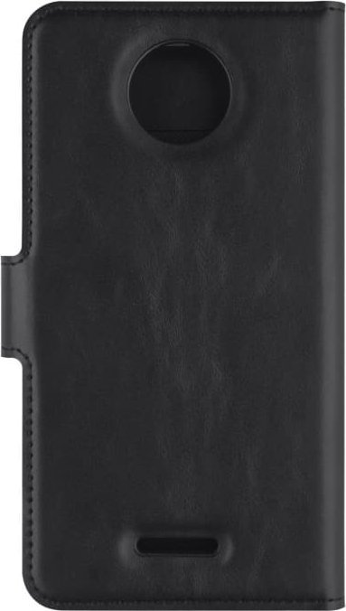 Key KEY Core Slim Wallet - Flipomslag til mobiltelefon - polyurethan - sort - for Motorola Moto C Plus