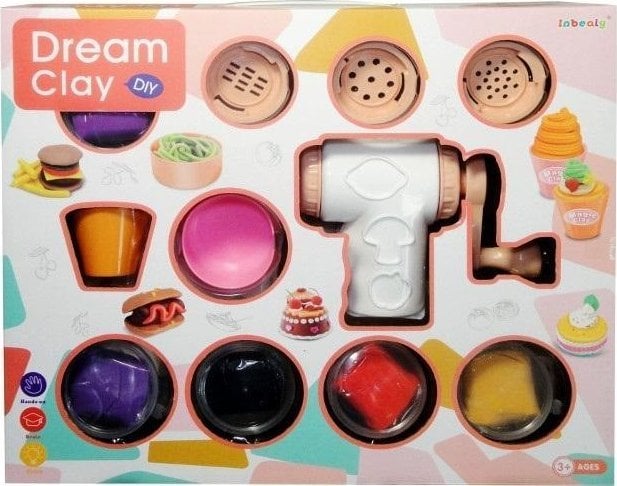 Masa plastyczna ciasteczka i lody