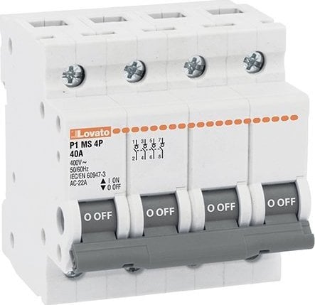 Lovato Electric Rozłącznik izolacyjny, modułowy, 4P, 100A w AC22A