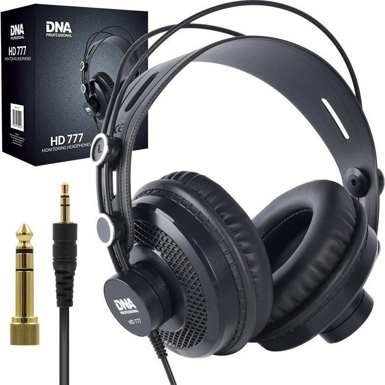 Słuchawki DNA DNA HD 777 słuchawki studyjne wokółuszne półotwarte