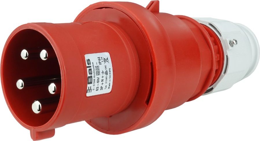 Bals Wtyczka prosta 63A 5P 400V IP44 MULTI-GRIP ECR Bals 5909