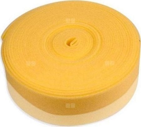 QIK Taśma brzegowa - zółta - QIK 8mm / 150mm - nacięcia, folia - rolka 25 mb (op. 13 rolek)