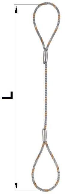 UN Zawiesie linowe typu F 13MM 2MB