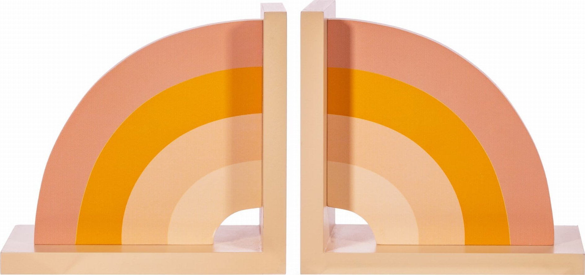 Leviatan EARTH RAINBOW - Podpórka do książek dla dzieci 2 szt. Sass & Belle