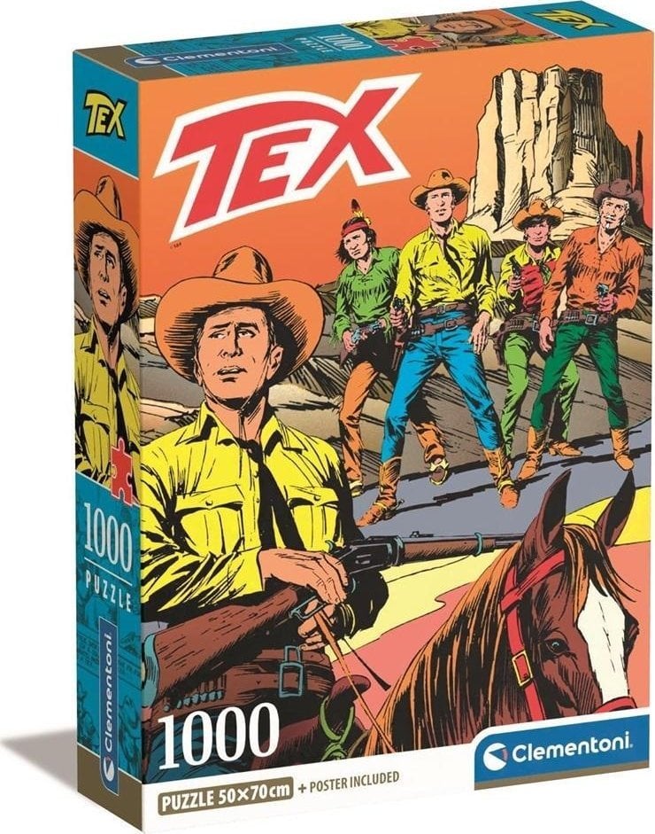 Clementoni Puzzle Compact Tex 1000 elementów (39840)