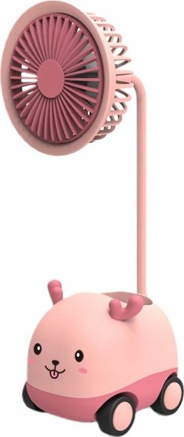 Pan i Pani Gadżet Podróżny Wiatrak Zwierzątka Wentylator Przenośny Z Baterią Na Lato Mini