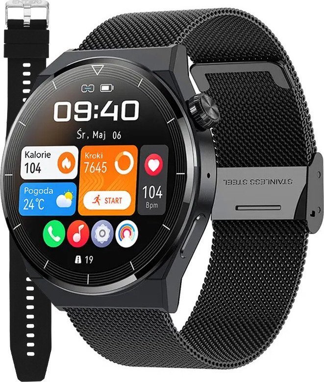 Smartwatch Enter SAT.14.144.534-SET Czarny