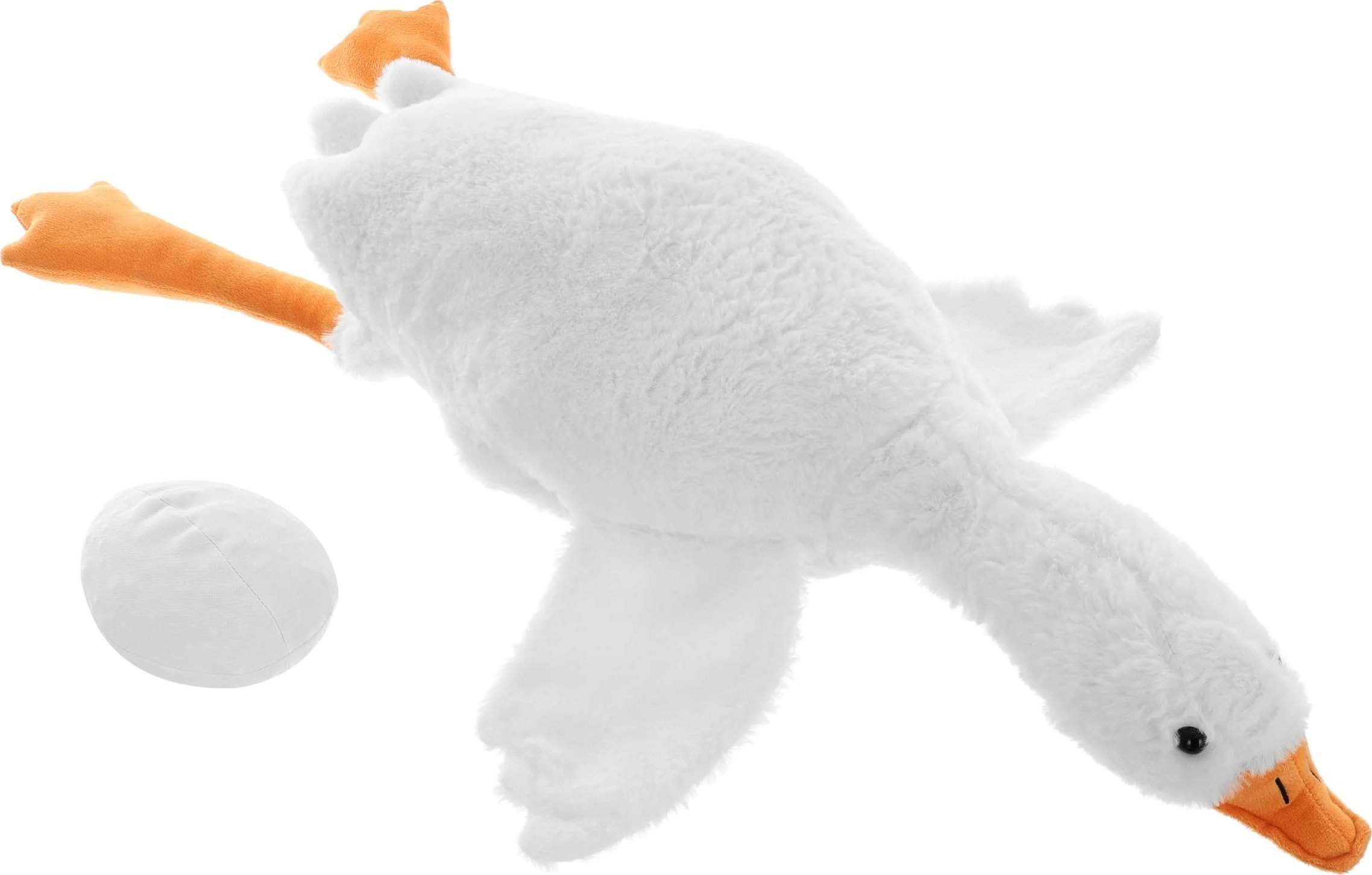 Duża Grzejąca Gęś XXL - Miękka Ciepła Poduszka 90 cm