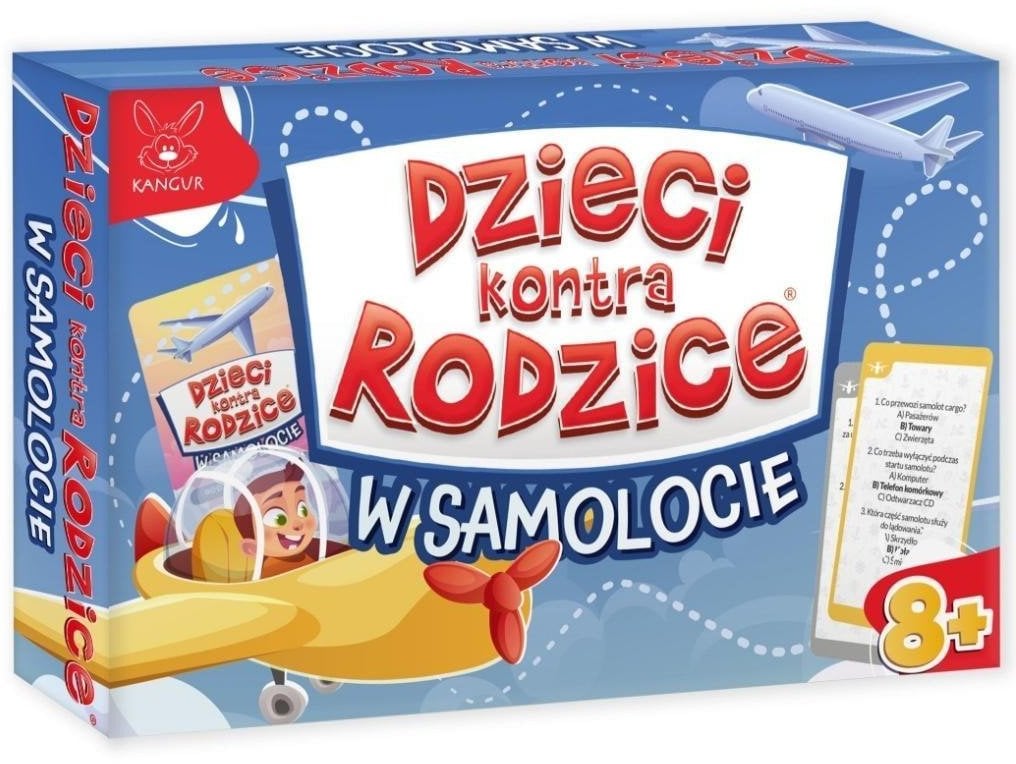 Dzieci kontra Rodzice. W Samolocie