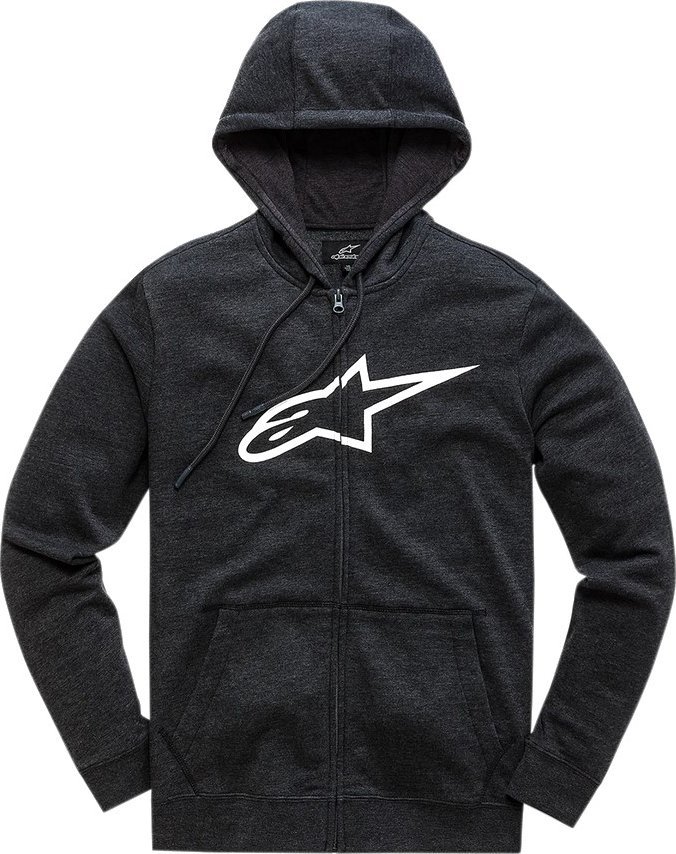 Alpinestars Bluza z kapturem ALPINESTARS AGELESS II ZIP HOODIE, Black/White Rozmiar: L