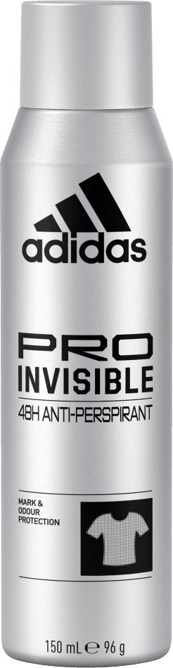 Adidas Adidas Pro Invisible Dezodorant w sprayu dla mężczyzn 150ml