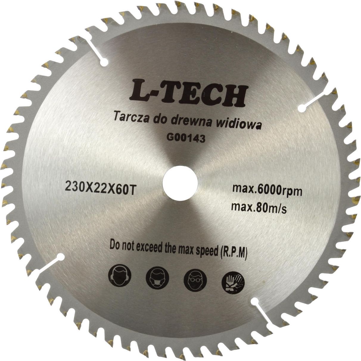 Geko tarcza do drewna 230x22x60T (G00143)