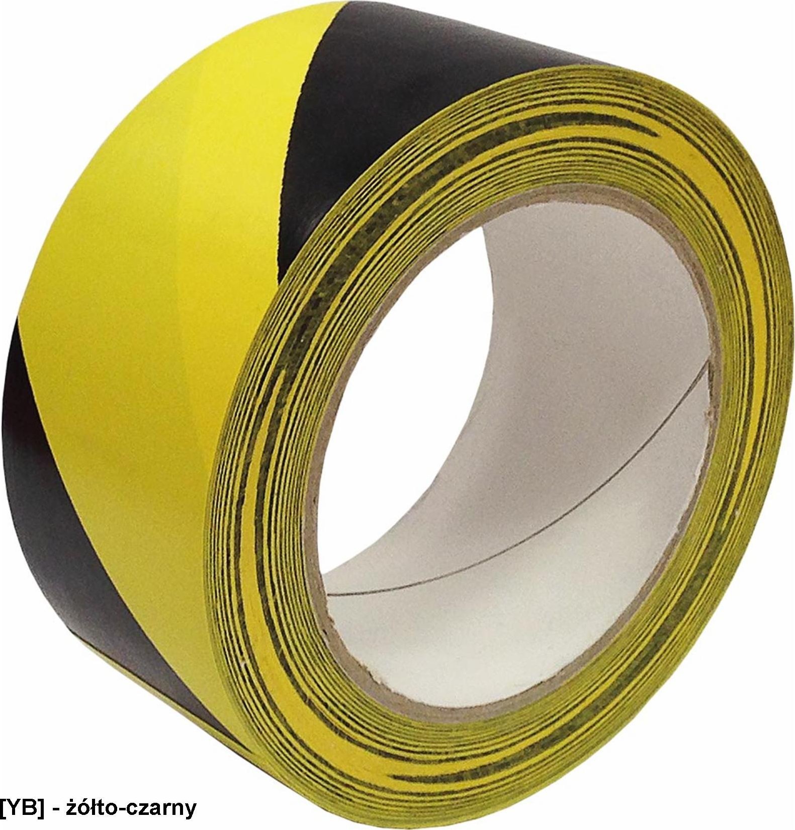 R.E.I.S. TASOWIN33 - Taśma ostrzegawcza winylowa, samoprzylepna - Żółto-czarny