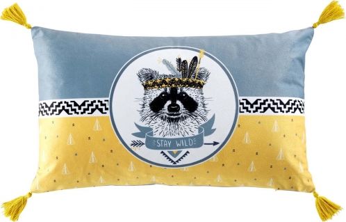 Douceur d`Interieur PODUSZKA DEKORACYJNA FILOU - MUSZTARDOWA 30x50