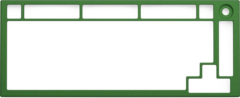 Glorious PC Gaming Race GMMK PRO Top Frame, zielona