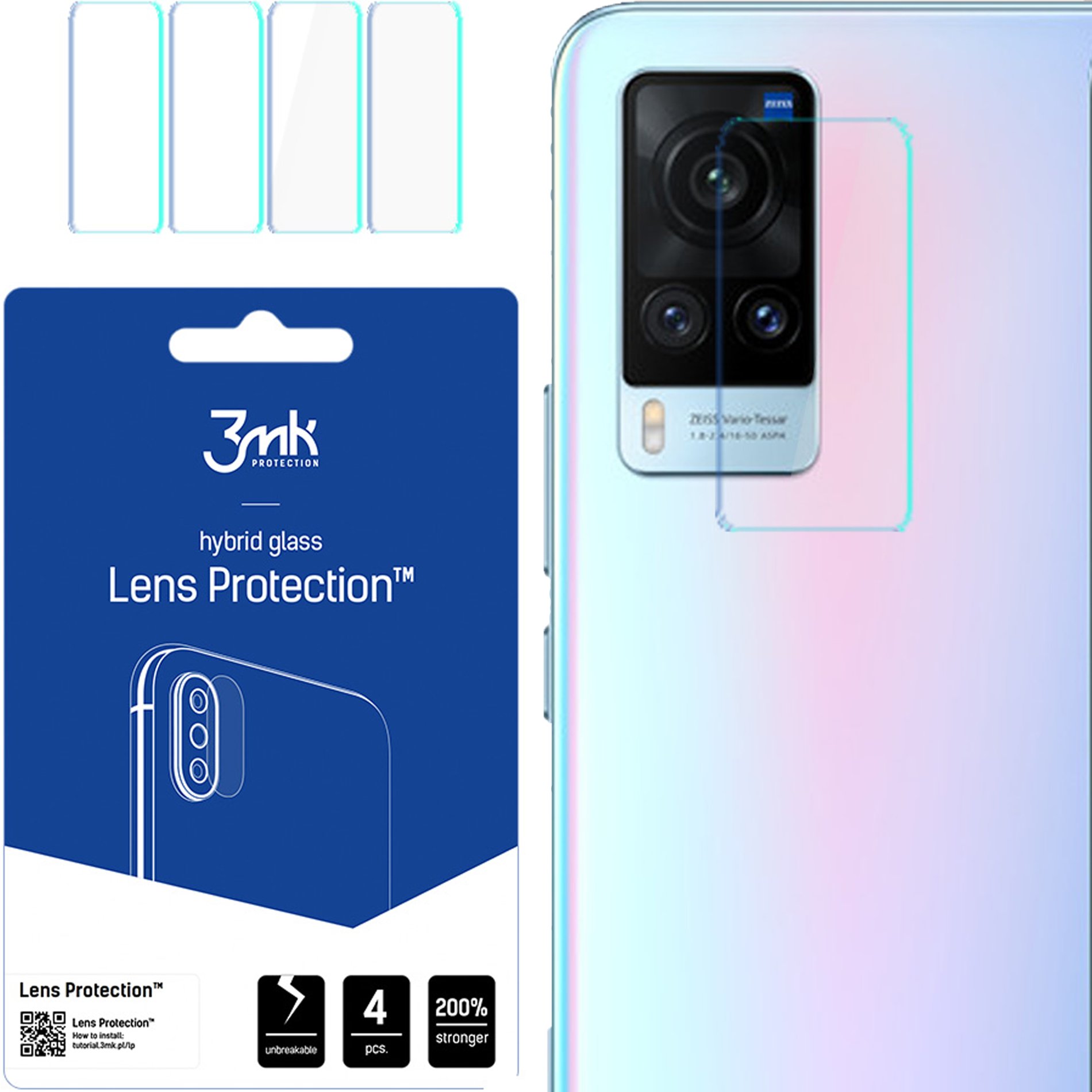 VIVO X60T 5G - 3MK LENS PROTECTION