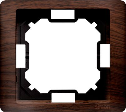 Kontakt-Simon Ramka Basic Neos pojedyncza dębowy (BMRC1/051)