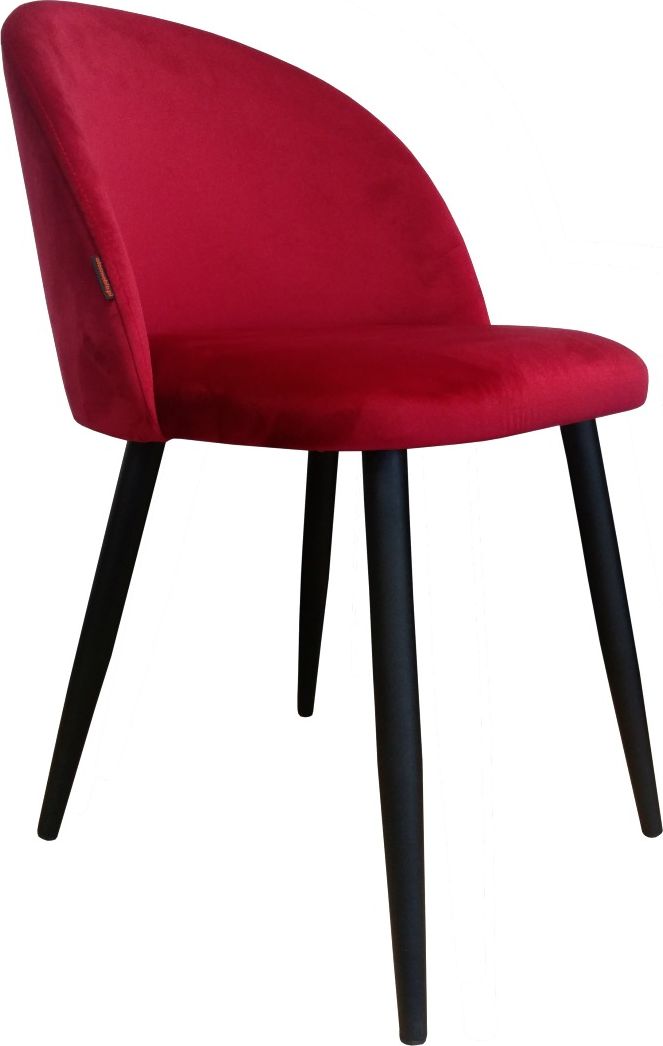 Atos Krzesło CLAUDINE 1 VELVET bordowe nowoczesne ATOS