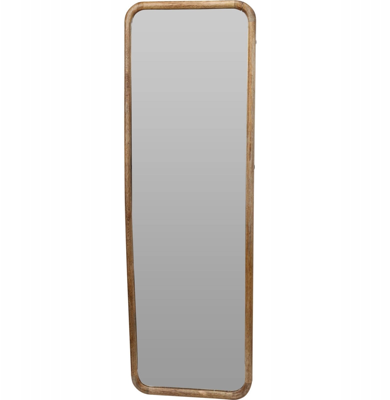 Duże lustro ścienne w drewnianej ramie, 36 x 2,5 x 115 cm