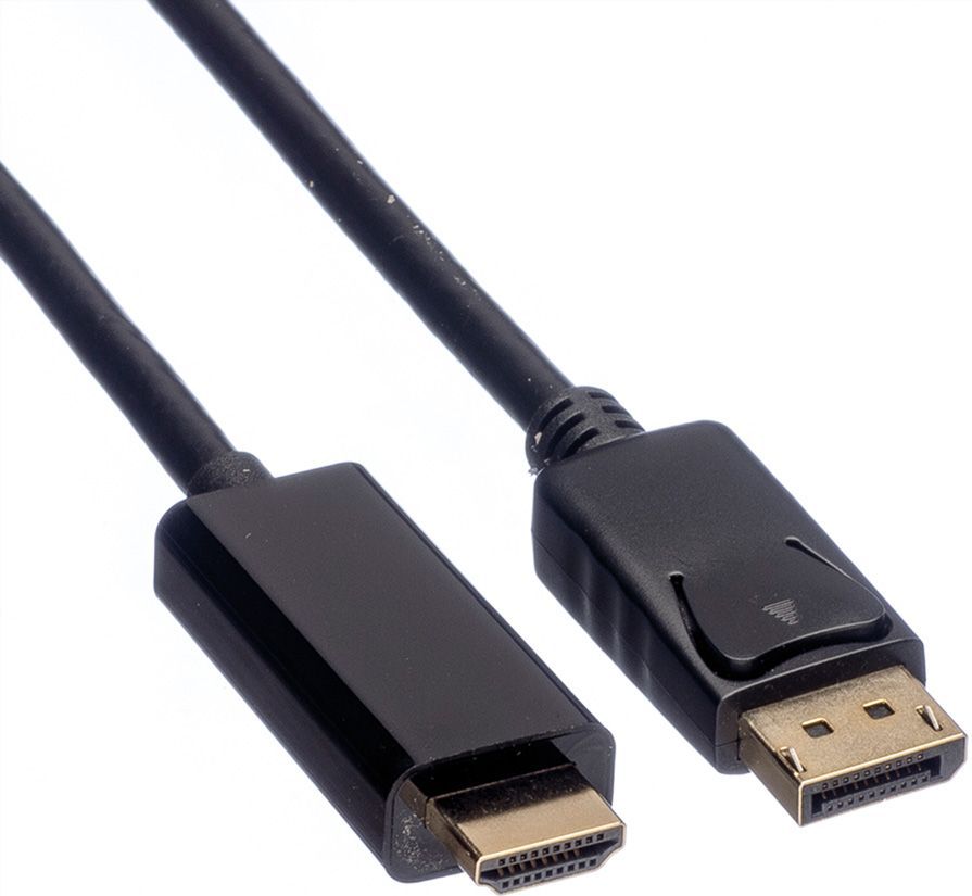 Kabel Roline DisplayPort - HDMI 1m czarny (JAB-3360274)