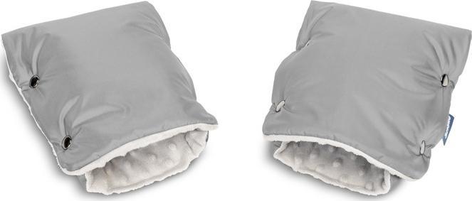 Sensillo RĘKAWICZKA/MUFKA DO WÓZKA - MINKY GREY