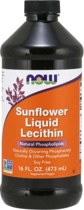 NOW Foods NOW Foods - Lecytyna Słonecznikowa, 473 ml
