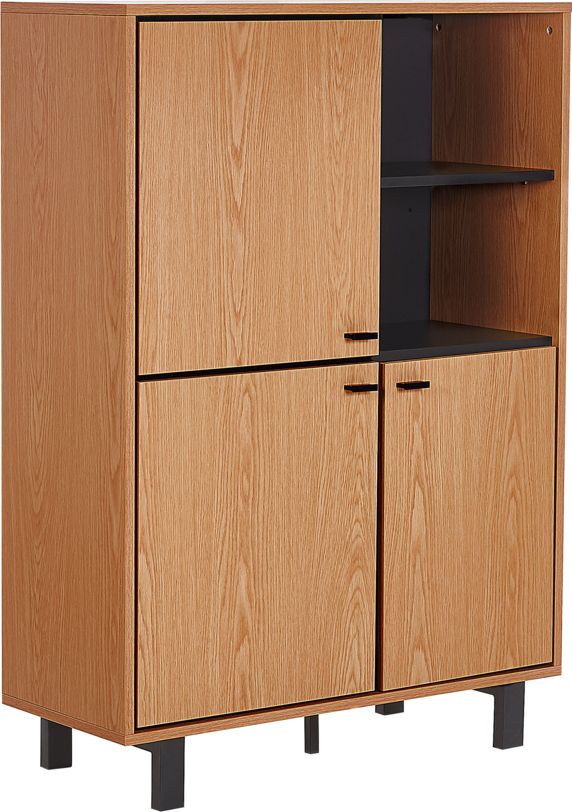 Beliani Komoda jasne drewno PARAMOUNT