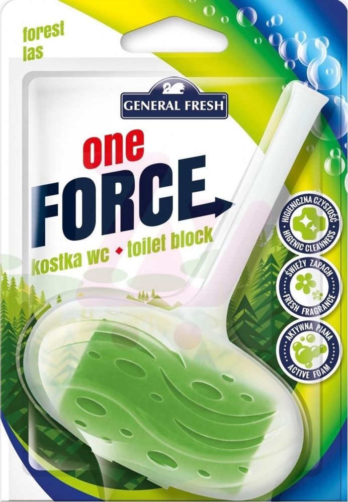 Staples GENERAL FRESH Kostka do WC, folia, leśny