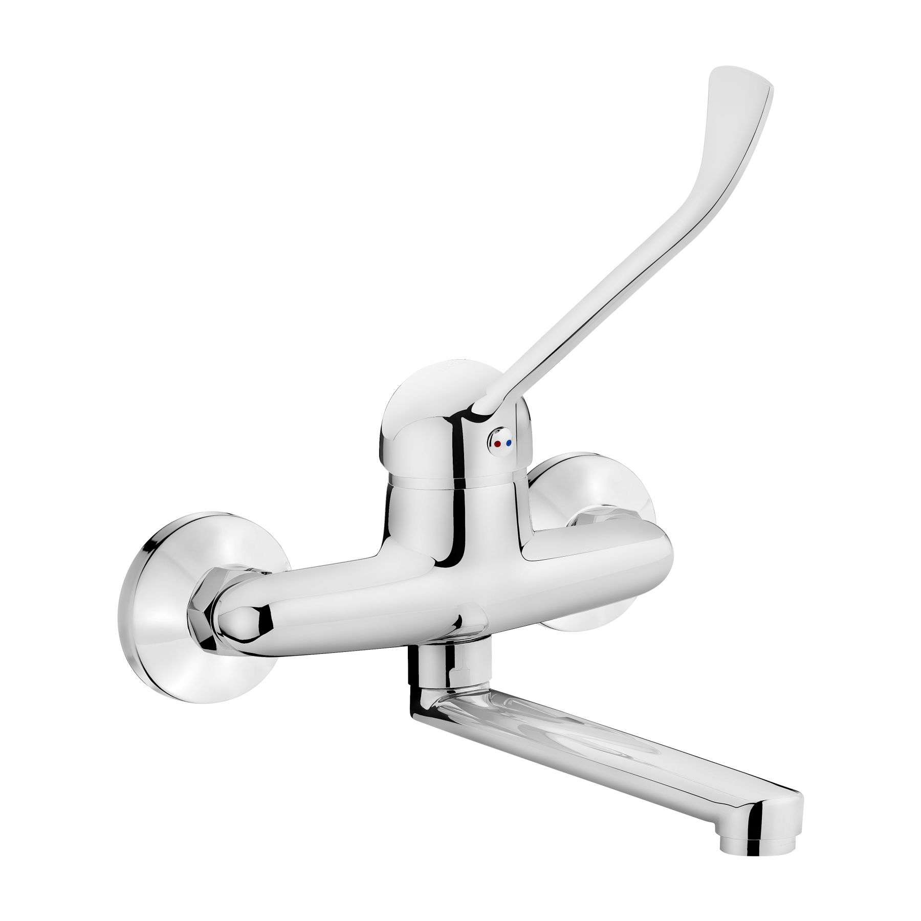 Bateria umywalkowa Deante Joko Clinic ścienna chrom (BOJ 050C)