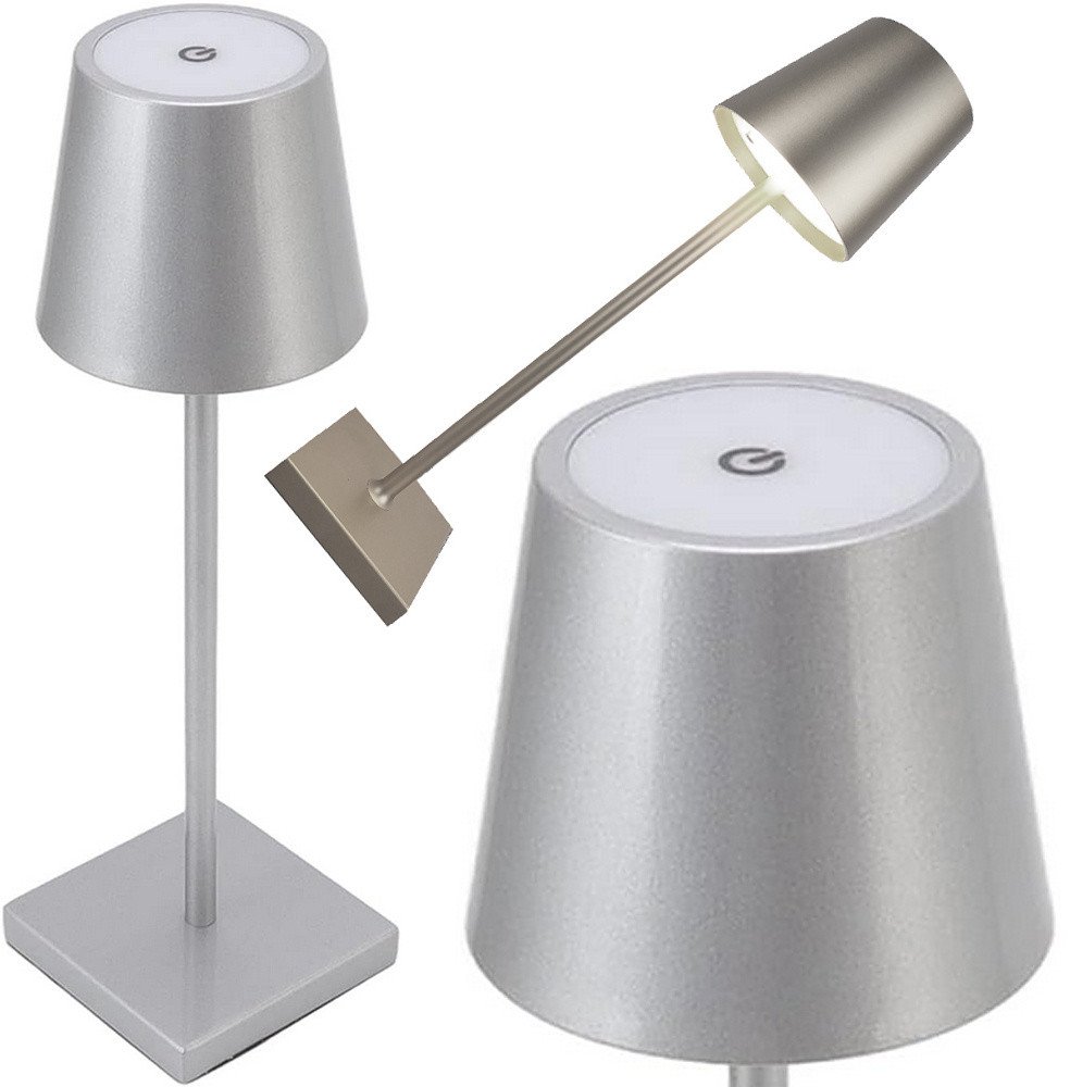 Lampka biurkowa Verk szara