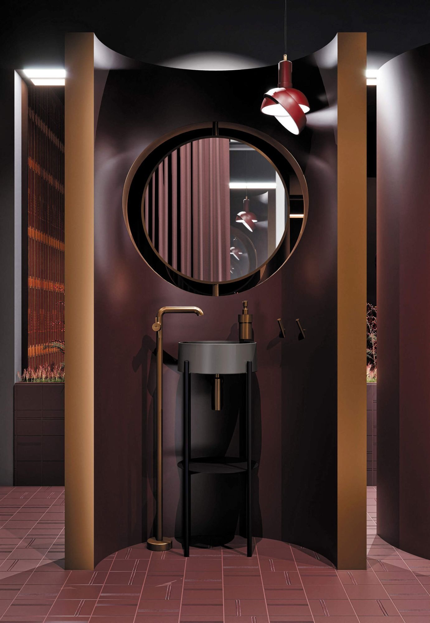 Syfon do umywalki okrągły