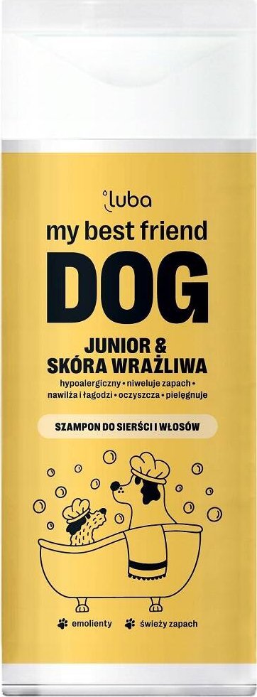 Luba my best friend DOG szampon dla juniorów i skóry wrażliwej 200ml