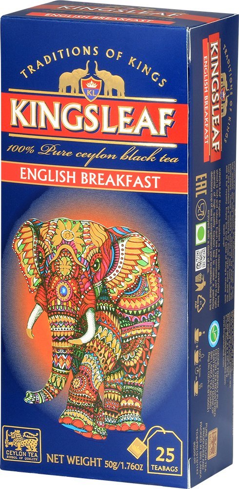 Kingsleaf Herbata czarna English Breakfast 25 torebek