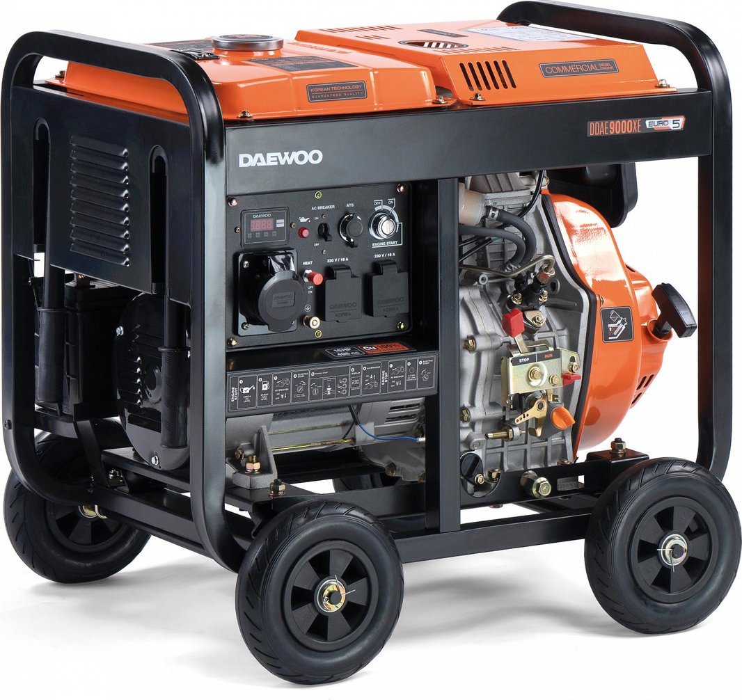 Agregat Daewoo DIESEL GENERATOR 6.3KW 230V/DDAE 9000XE DAEWOO