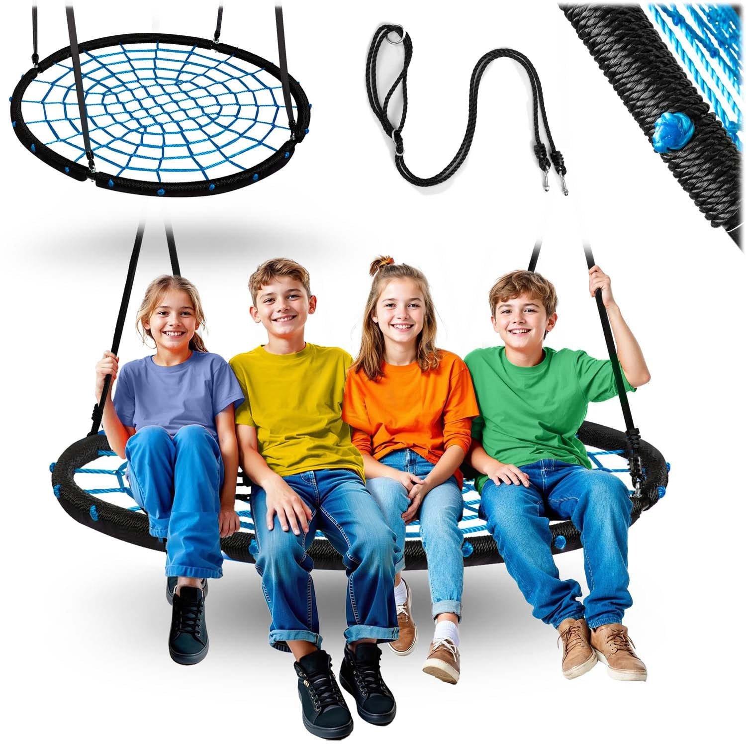 Huśtawka bocianie gniazdo Neo-Sport NS-104 120 cm