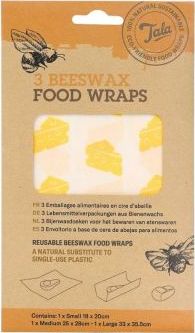 Tala Woreczki woskowijki S, M, L - 3 szt - CHEESE / Tala