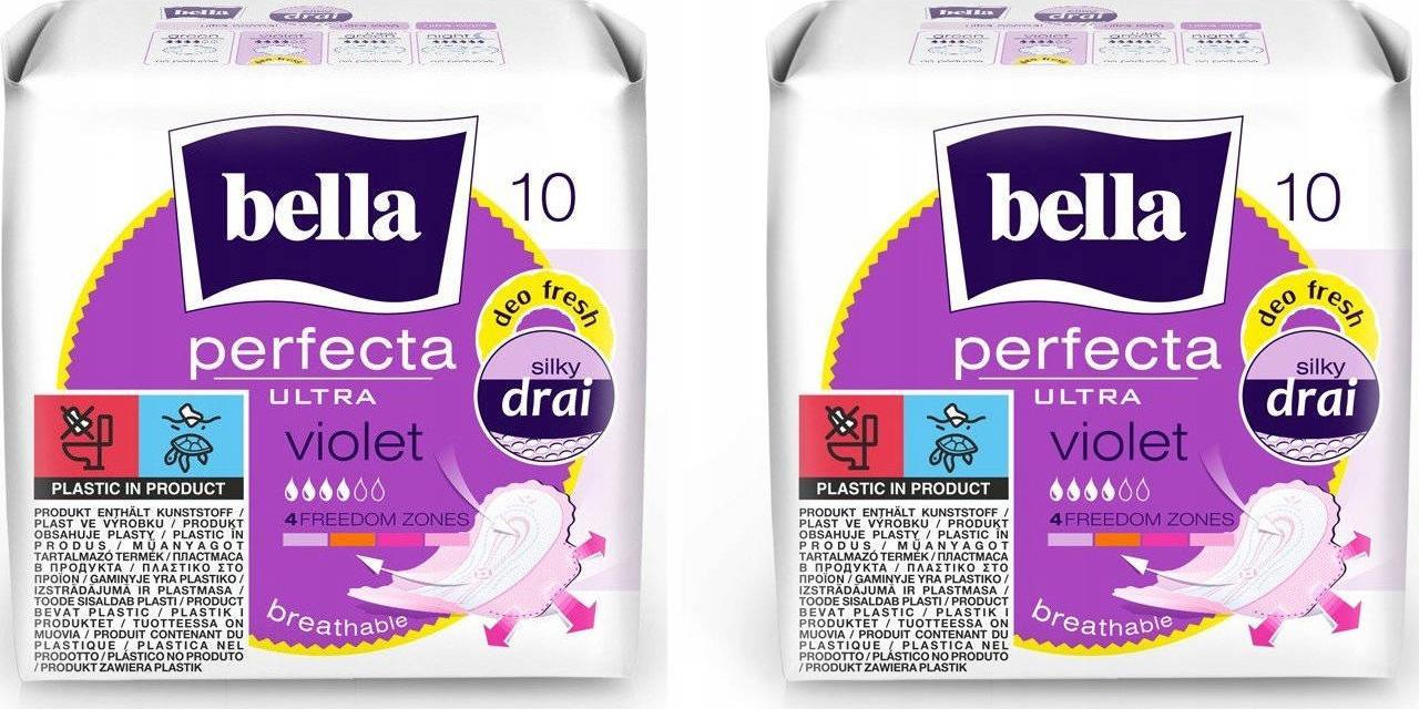 KUBARA Podpaski Perfecta Ultra Duo Violet 20 szt.